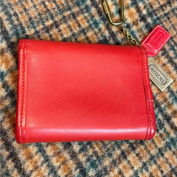 Coach Cherry Red Multifunction Wallet - Picture 2 of 10